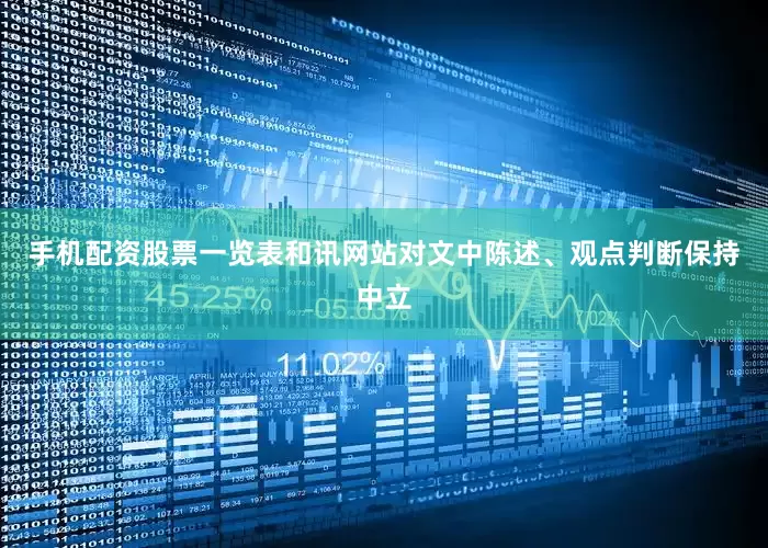 手机配资股票一览表和讯网站对文中陈述、观点判断保持中立